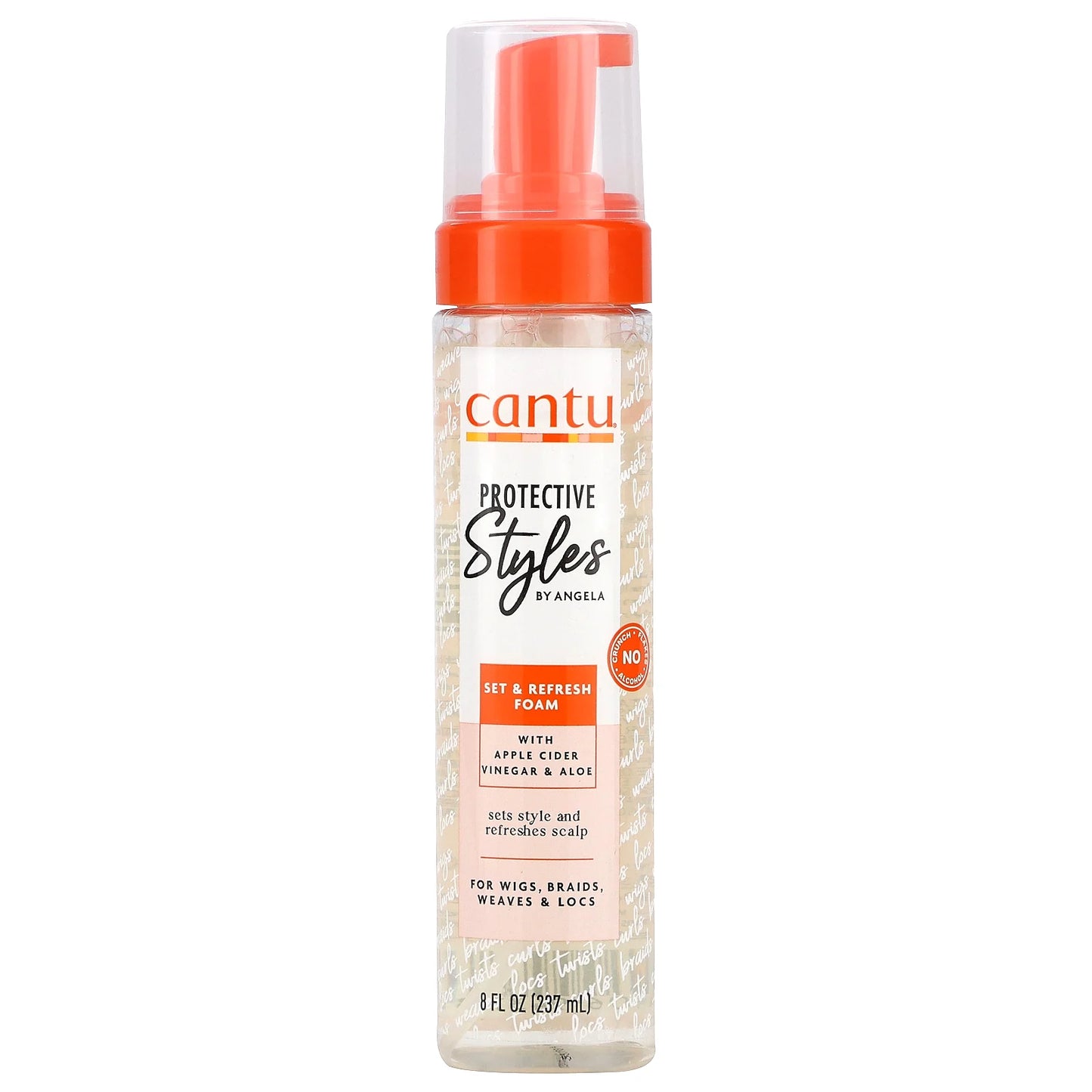 Cantu Protective Styles Set & Refresh Foam 8 Oz 273 mL