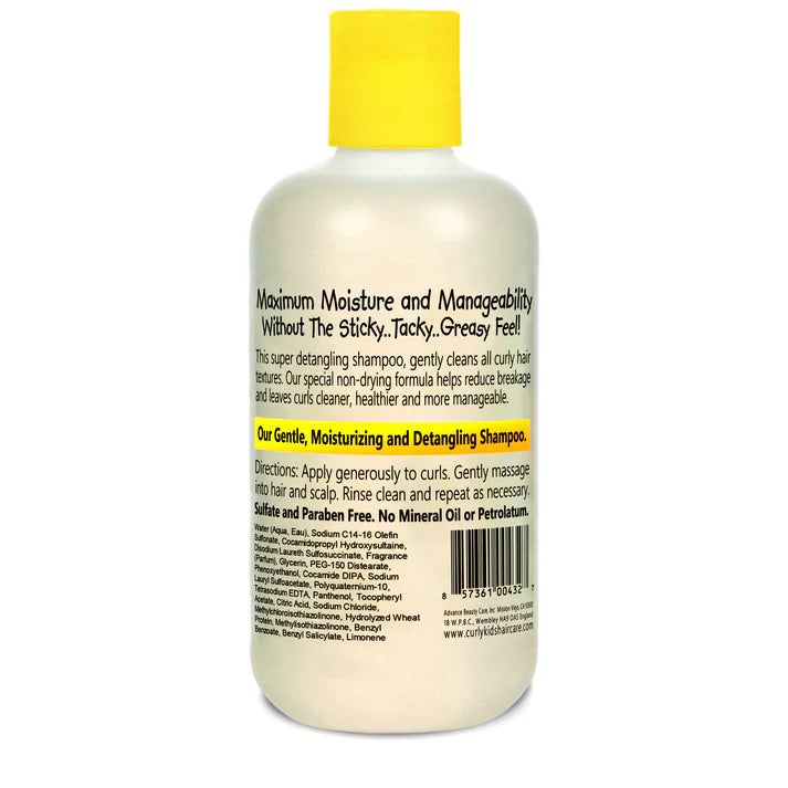 CURLY KIDS Super Detangle Shampoo 8oz
