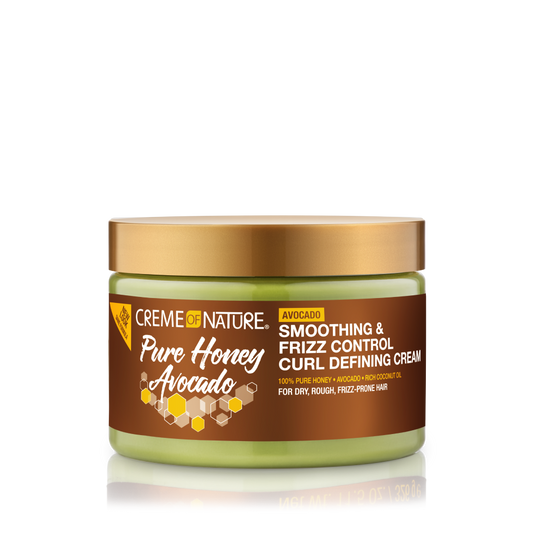 Creme of Nature Pure Honey Hair Food Smoothing & Frizz Control Curl Defining Cream 11.5oz