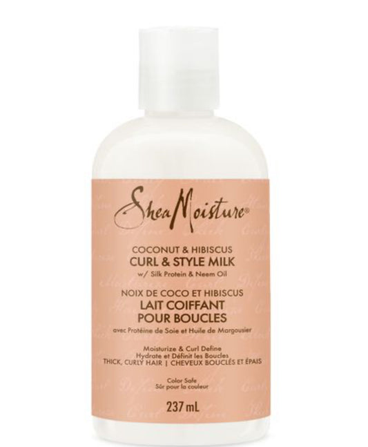 SHEA MOISTURE COCONUT & HIBISCUS CURL & STYLE MILK 273ml