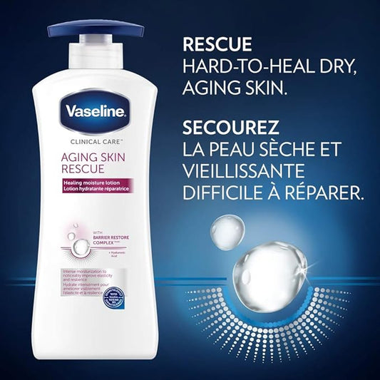 VASELINE clinical care Age Defy body lotion 400ml 13.5 oz