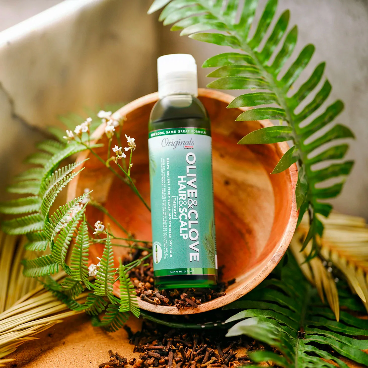 AFRICA'S BEST Originals Olive & Clove Hair & Scalp Therapy (6oz)