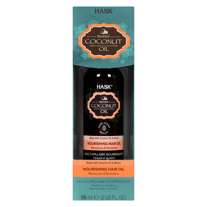 HASK Nourishing Hair Oil Monoi&Coconut Oil 59 mL 2 oz