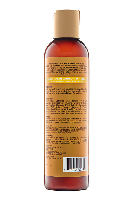 KALEIDOSCOPE SoulFed Mac ‘n Clean Shampoo 237mL 8oz