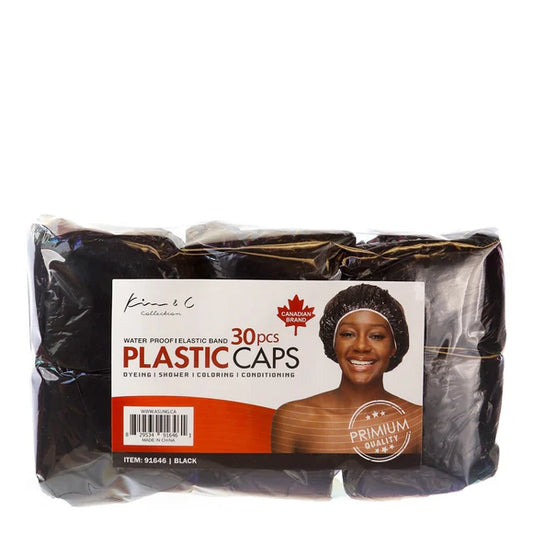 KIM& C Water Proof Plastic Caps 30pcs