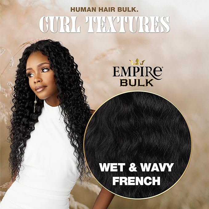 Sensationnel Empire bulk braiding – wet and wavy French Bulk 18” HH