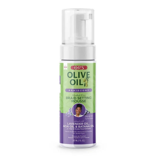Ors Olive Oil Braidzone Braid Setting Mousse (7oz)