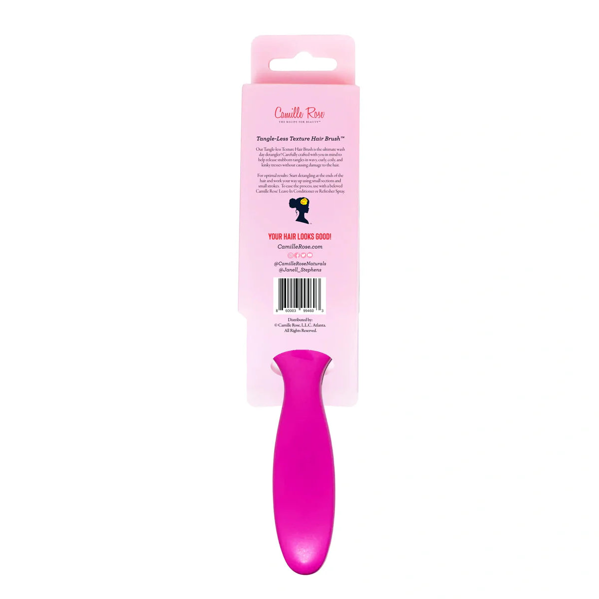 Camille Rose Tangle-Less Texture Hair Brush