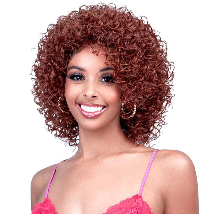 Bobbi Boss Miss Origin Human Hair Blend Full Wig - KAMRYN