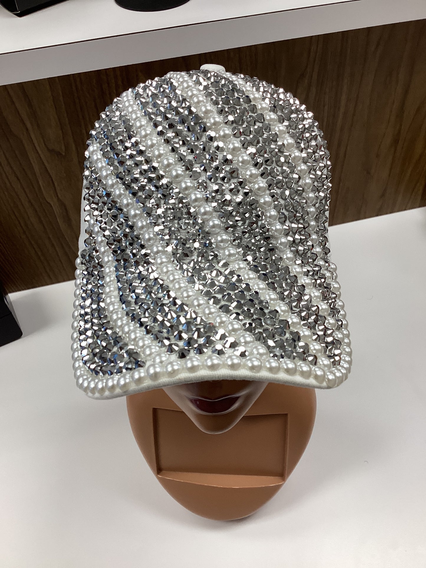 RHINESTONE CAP