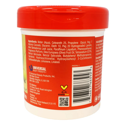 Via Natural Braiding Shine Jelo, Extra Strength, 16 Oz.