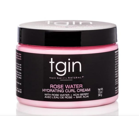 TGIN Rose Water Hydrating Curl Cream (12 oz)