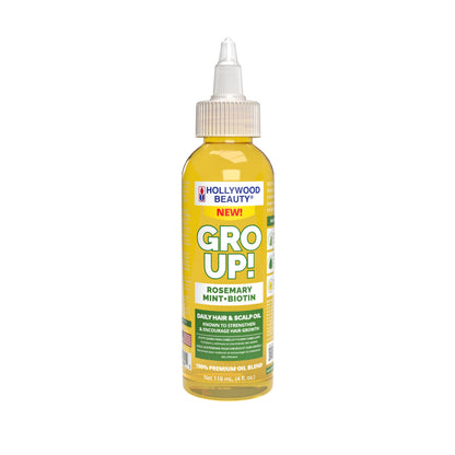 Gro Up! Rosemary, Mint + Biotin Daily Hair & Scalp Oil 4oz