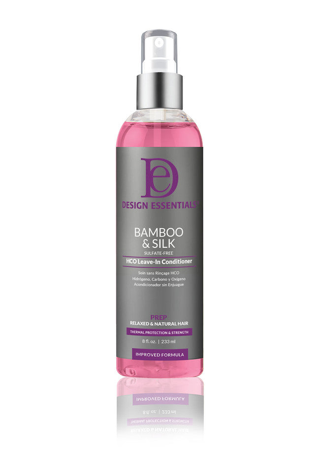 DESIGN ESSENTIALS Bamboo & Silk HCO Leave-In Conditioner 8oz