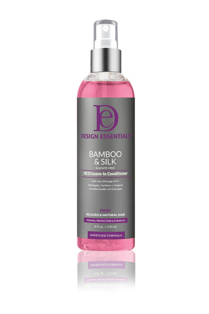 DESIGN ESSENTIALS Bamboo & Silk HCO Leave-In Conditioner 8oz