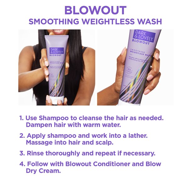 DARK & LOVELY Blowout Smoothing Weightless Wash 8.5 fl oz