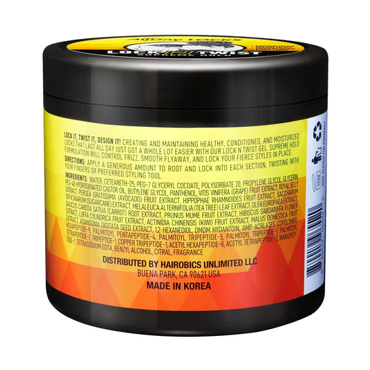 AllDay Locks Lock N Twist Gel - Supreme Hold (15 Oz)
