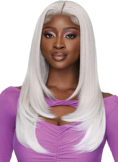 Outre Synthetic Perfect Hairline Hd Lace Front Wig - Swoop 1