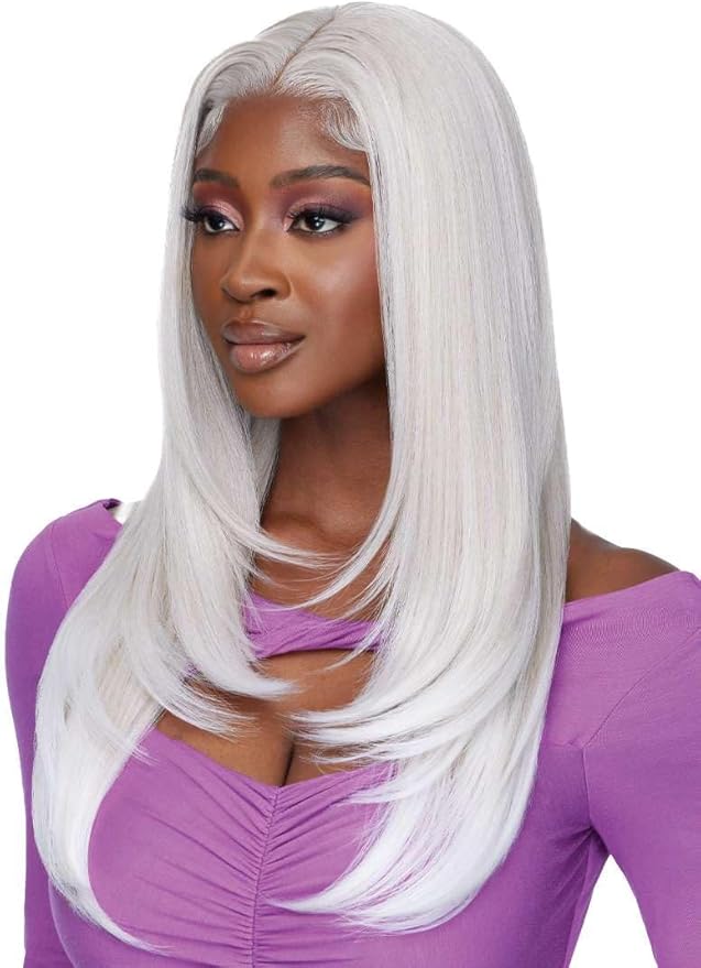 Outre Synthetic Perfect Hairline Hd Lace Front Wig - Swoop 1