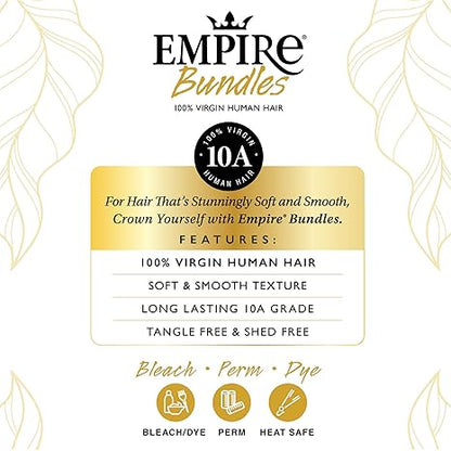 Human Hair Bohemian 14,16,18 – Empire Bundles 4×4 Multi Pack Natural