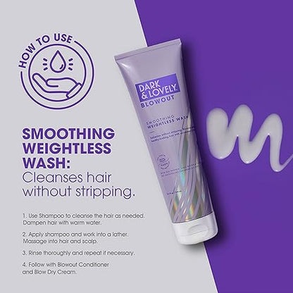 DARK & LOVELY Blowout Smoothing Weightless Wash 8.5 fl oz