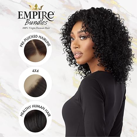 Human Hair Bohemian 14,16,18 – Empire Bundles 4×4 Multi Pack Natural