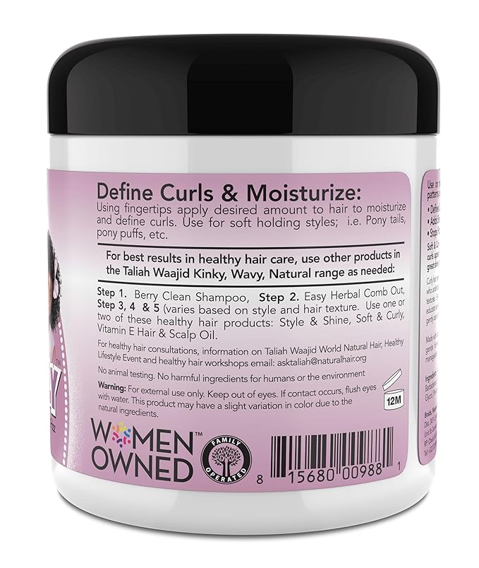 Taliah Waajid Kinky Wavy Natural Soft and Curly