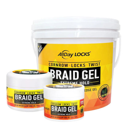 All Day Locks Braid Gel - Extreme Hold 10oz