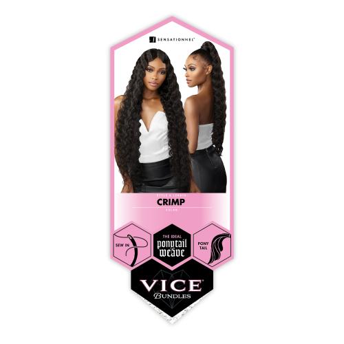 Sensationnel Vice Bundle Hair Weave Crimp 30"