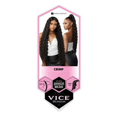 Sensationnel Vice Bundle Hair Weave Crimp 30"
