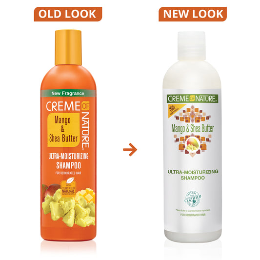 Creme of Nature Mango & Shea Butter Ultra-Moisturizing Shampoo  12oz