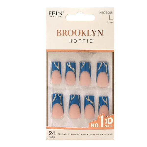 EBIN 3D Nail Brooklyn Hottie