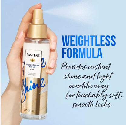 PANTENE pro~v WEIGHTLESS SHINE MIST  173ml  5.8 oz