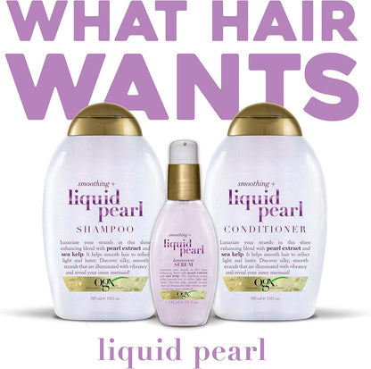 OGX SMOOTHING LIQUID PEARL SHAMPOO    385ml  13 oz
