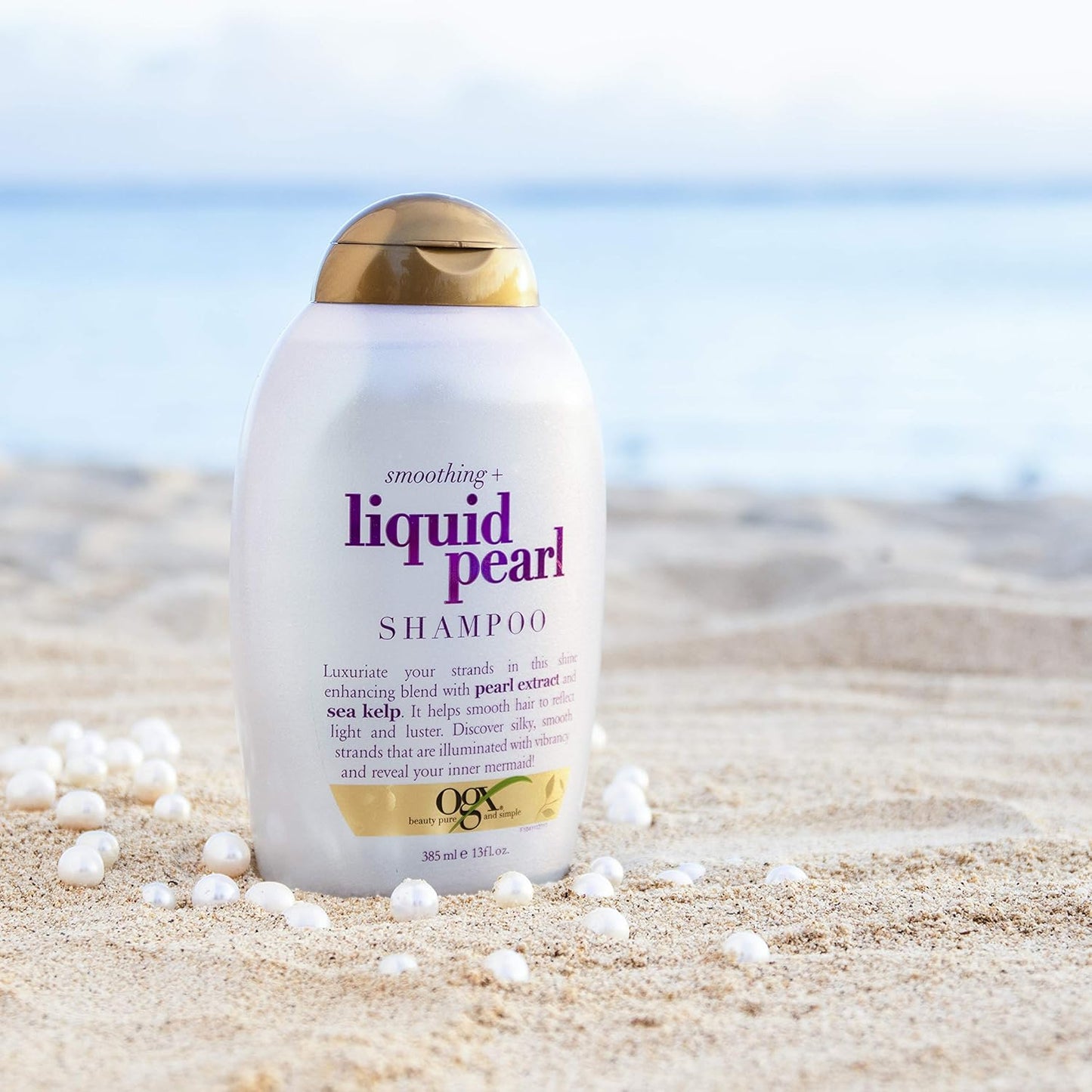 OGX SMOOTHING LIQUID PEARL SHAMPOO    385ml  13 oz
