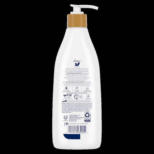 DOVE body love restoring care lotion   400ml  13.5 oz