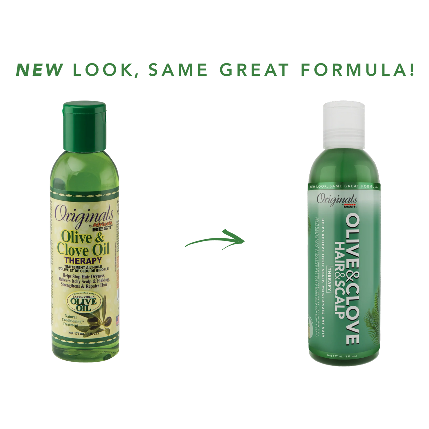 AFRICA'S BEST Originals Olive & Clove Hair & Scalp Therapy (6oz)