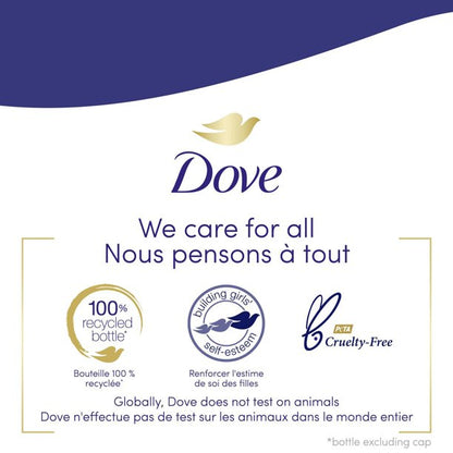 DOVE deep moisture body wash + Bonus Dove hand cream 650+88.5 ml  22+3  oz