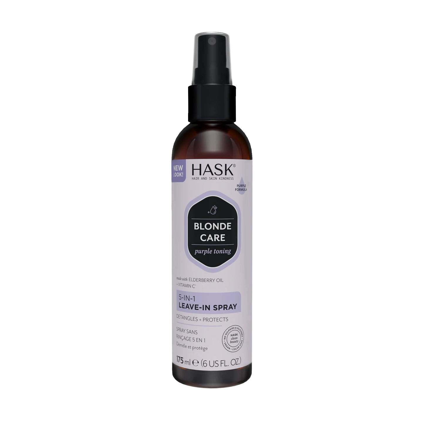 HASK Blonde Care 5-In-1 Leave-In Conditioner Spray 175ml  6 oz