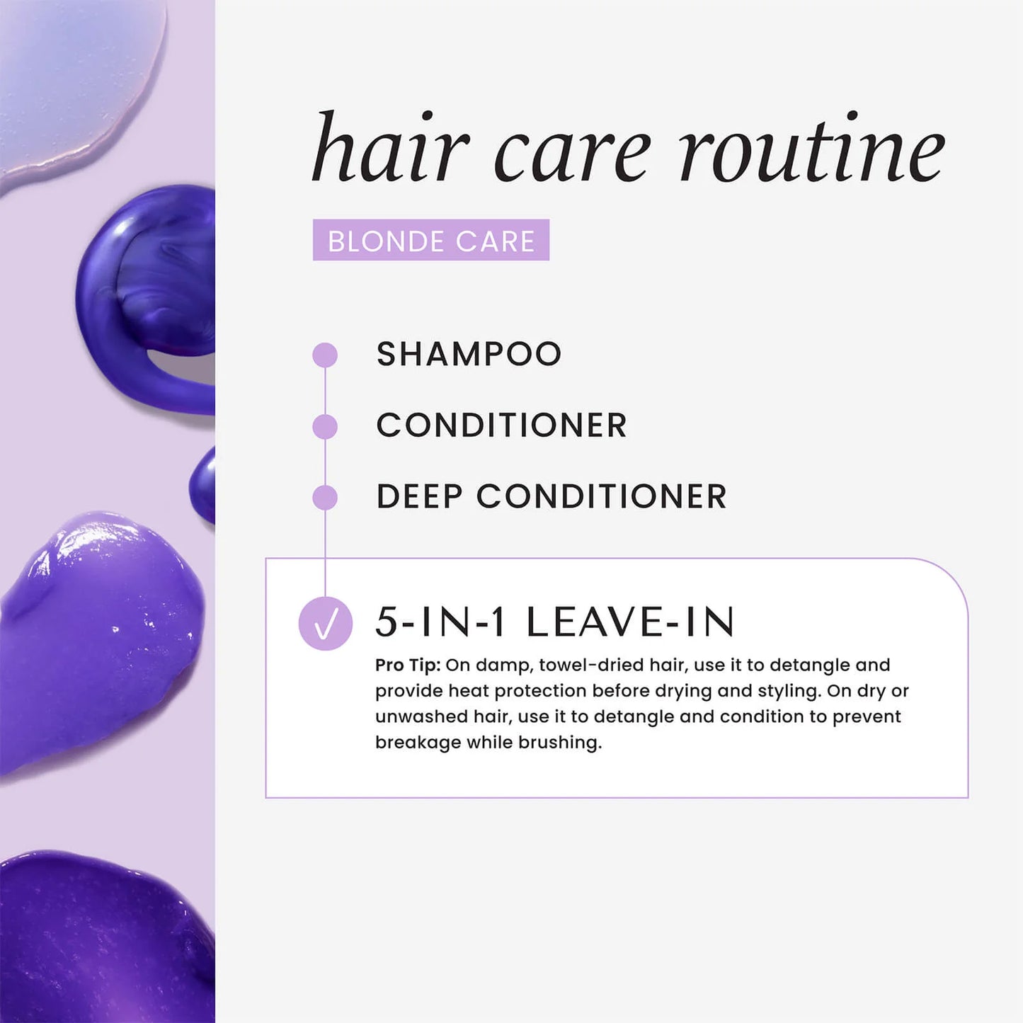 HASK Blonde Care 5-In-1 Leave-In Conditioner Spray 175ml  6 oz