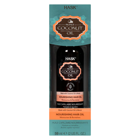 HASK Nourishing Hair Oil Monoi&Coconut Oil 59 mL  2 oz