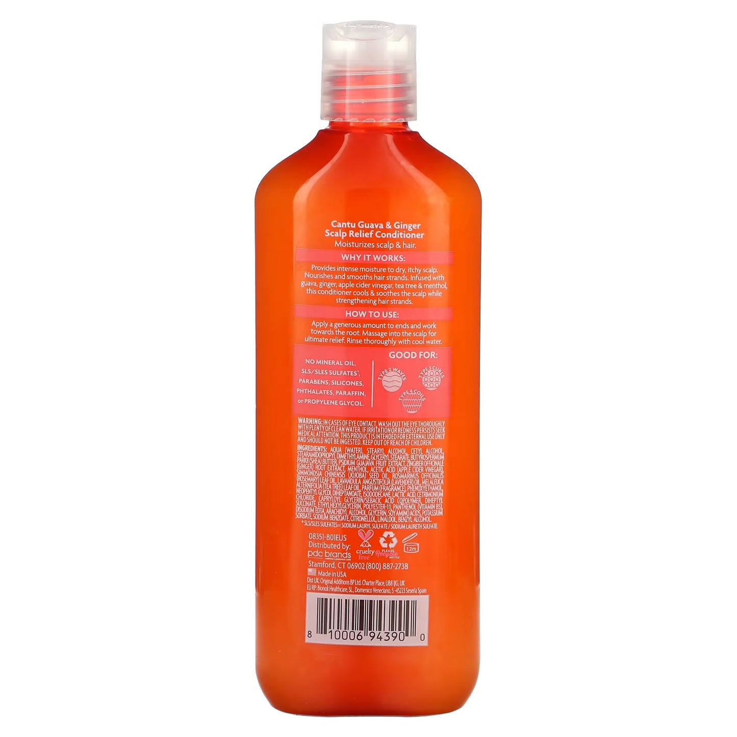 CANTU Guava scalp relief Conditioner 400mL  13.5 oz