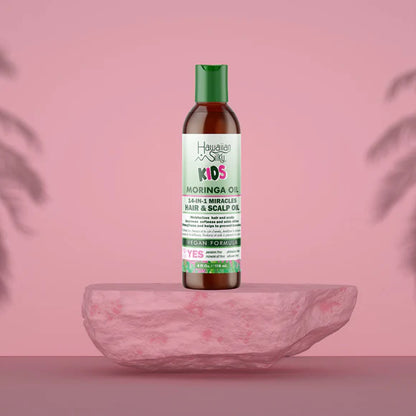 HAWAIIAN SILKY KIDS Moringa oil 14 in 1 Miracle Hair and Scalp Oil  4 oz