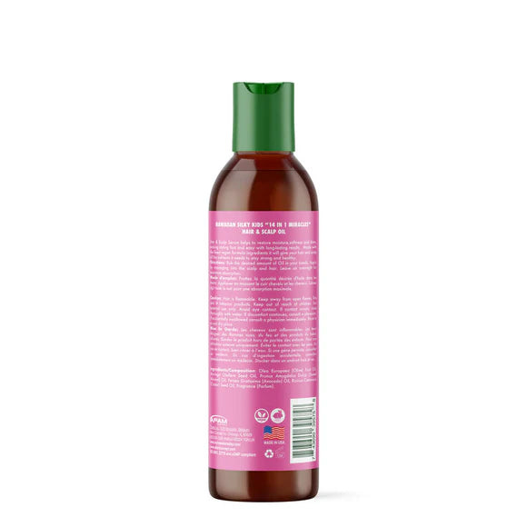 HAWAIIAN SILKY KIDS Moringa oil 14 in 1 Miracle Hair and Scalp Oil  4 oz
