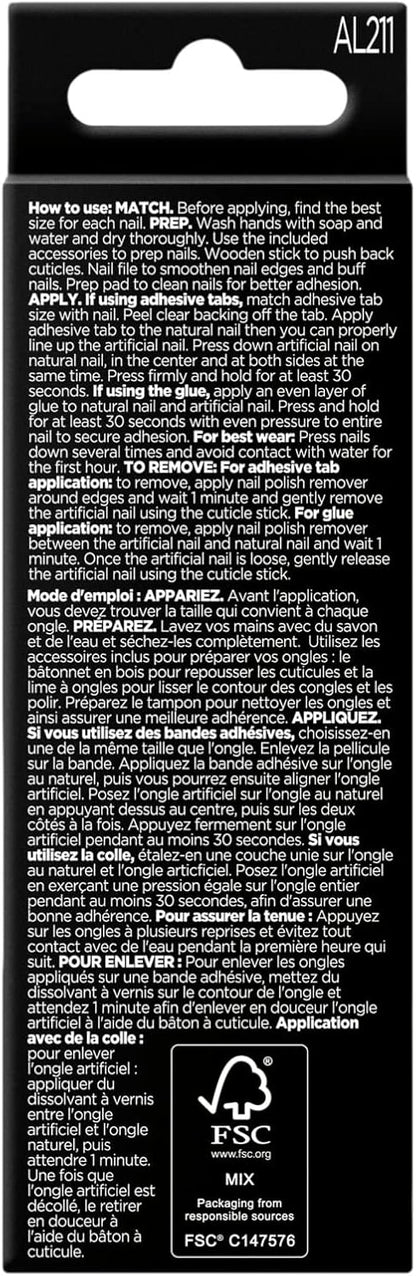 SALLY HANSEN Petfect Manicure 24 coffin Nails (CO351 what the shell)