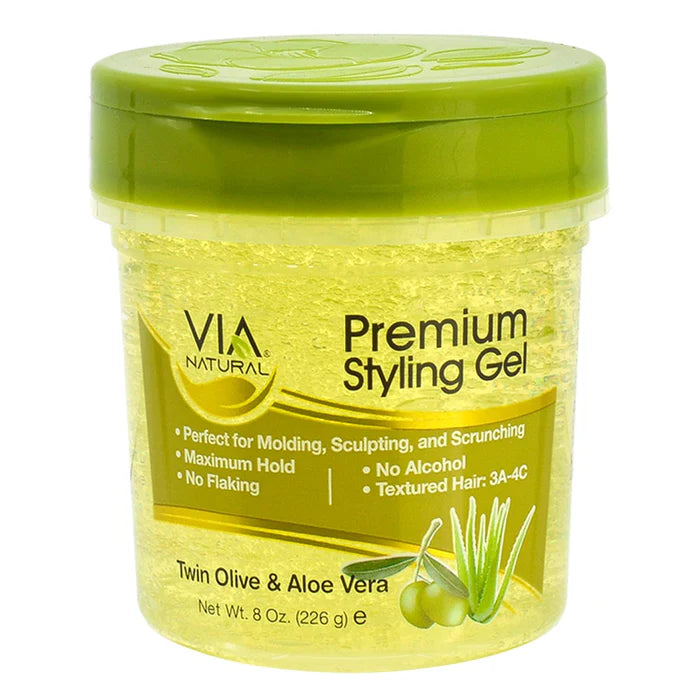 VIA NATURAL Premium Styling Gel Twin Olive&Aloevera
