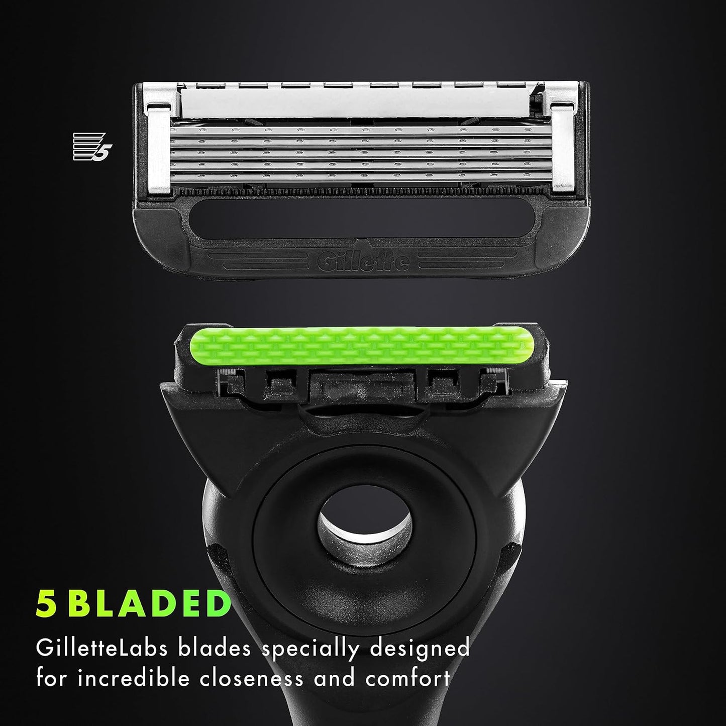 GILLETTE LABS Razor with Exfoliating Bar