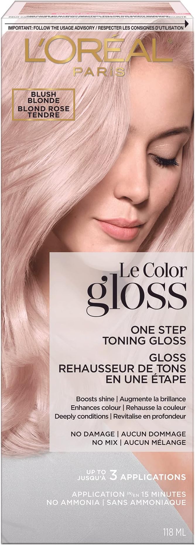 L’ORÉAL Paris Le Color Gloss   Hair toning gloss