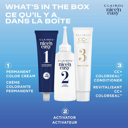 CLAIROL Nice ‘N Easy cream hair Color. Medium cool blonde  8C