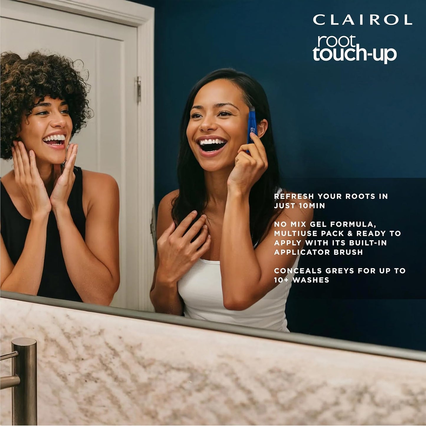 CLAIROL Root Touch-up color blending gel   Black